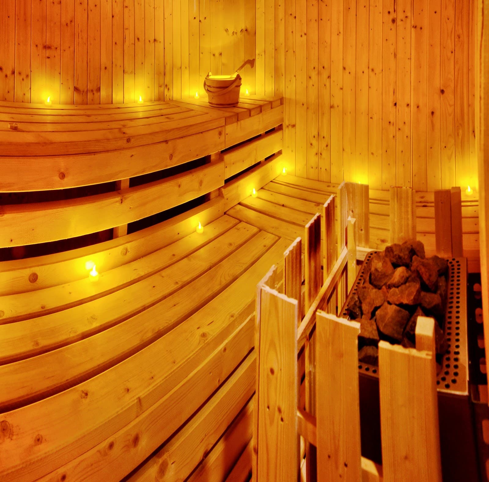 Sauna uscată a pensiunii